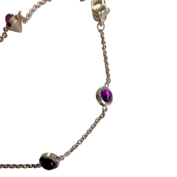 Gucci Heart Tag Amethyst Bracelet #17 - Picture 5 of 14